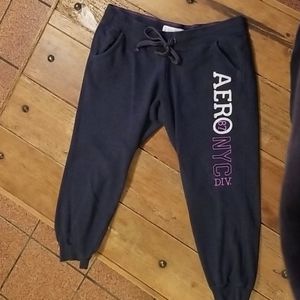 AEROPOSTALE sweat pants navy XL